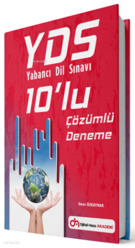 YDS Çözümlü 10lu Deneme Sınavı Dijital Hoca Akademi