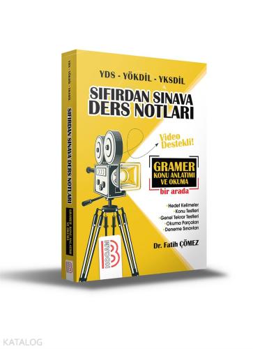 YDS - YÖKDİL - YKSDİL Sıfırdan SınavaDers Notları Benim Hocam Yayınları
