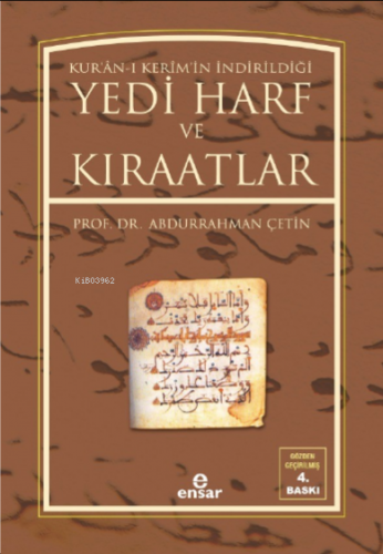 Yedi Harf ve Kıraatler Abdurrahman Çetin (İlahiyatçı)