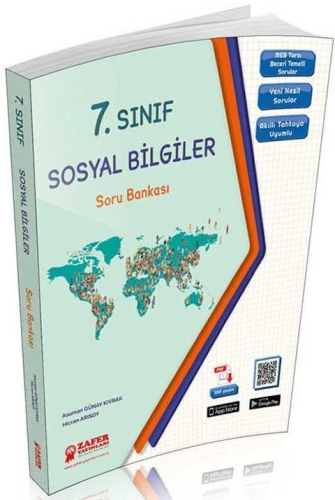 Zafer Yayınları 7. Sınıf Sosyal Bilgiler Soru Bankası